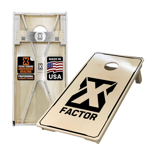 IN STOCK - X Factor Cornhole Board Set