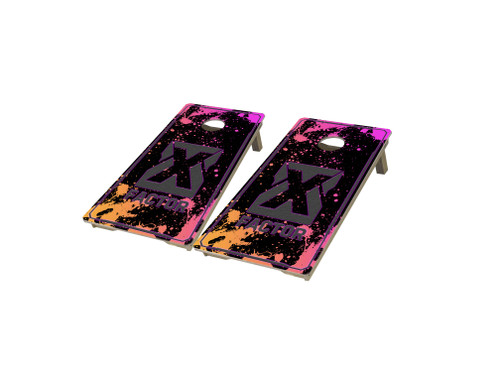 IN STOCK -  ACL ELITE X Factor Future Splatter Cornhole Board Set IN STOCK -  ACL ELITE X Factor Future Splatter Cornhole Board Set