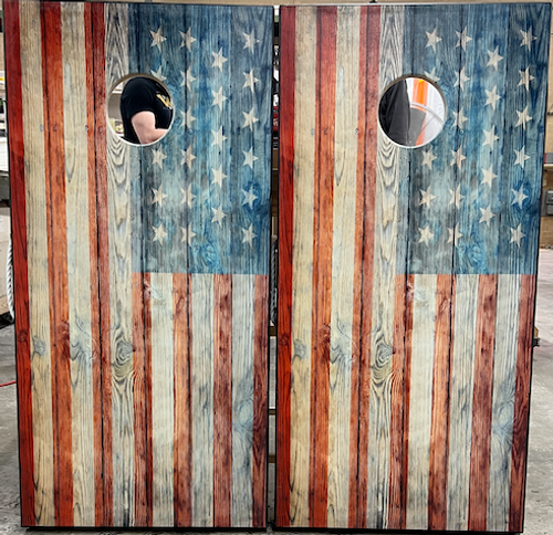 SCRATCH N DENT - Weathered Flag Classic Style Build