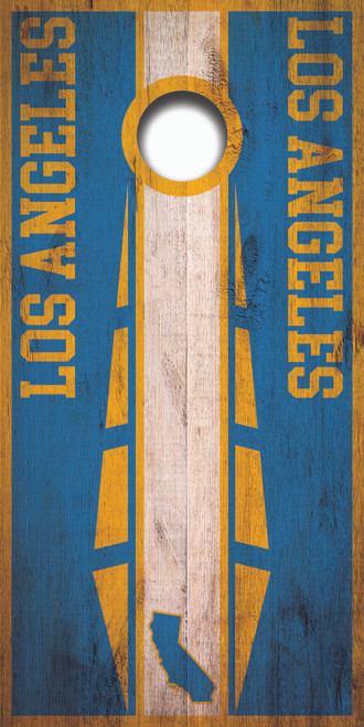 Los Angeles Chargers Cornhole Board Set