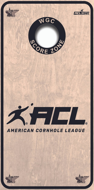 WGC ACL Black BOX - ACL Approved Cornhole Board set