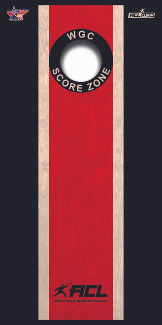 WGC ACL Theme Stripe - ACL Approved Cornhole Board set
