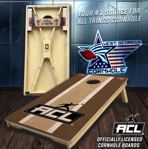 WGC ACL Modern Triangle - ACL Approved Cornhole Board set - West