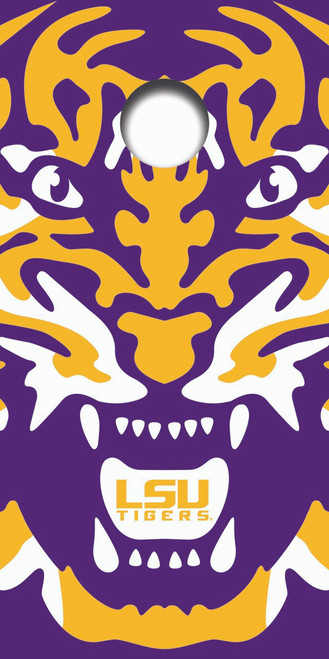 LSU Tigers Cornhole Board