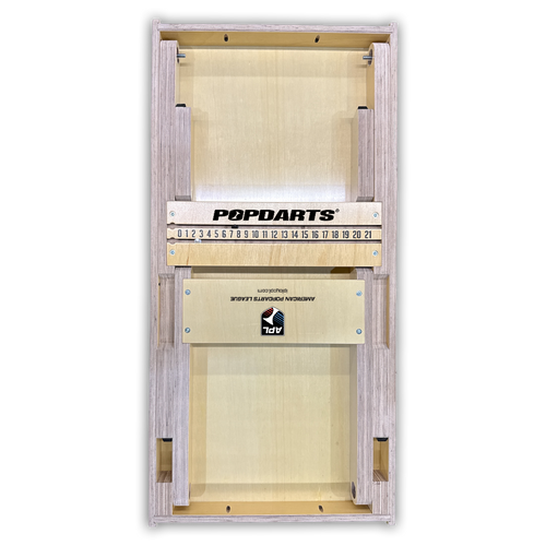 back side of folded apl popdart table