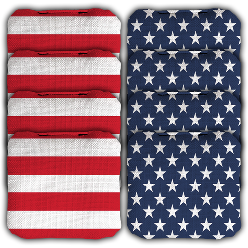 American Flag Cornhole Toss Bags (8 Bags)