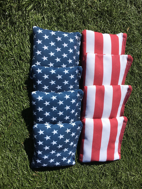 American Flag Cornhole Toss Bags (8 Bags) American Flag Cornhole Toss Bags (8 Bags)