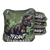 acl stamped professional titan cornhole bags with a t rex dinosaur design tyrant