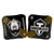 acl stamped professional titan cornhole bags with a gorilla design devastator black orange