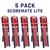 5 wgc branded scoremate lite cornhole score towers