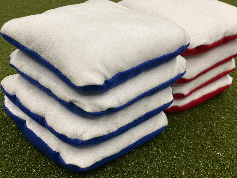 Pro Stick and Slide All Weather Cornhole Toss Bags with String Tote Bag