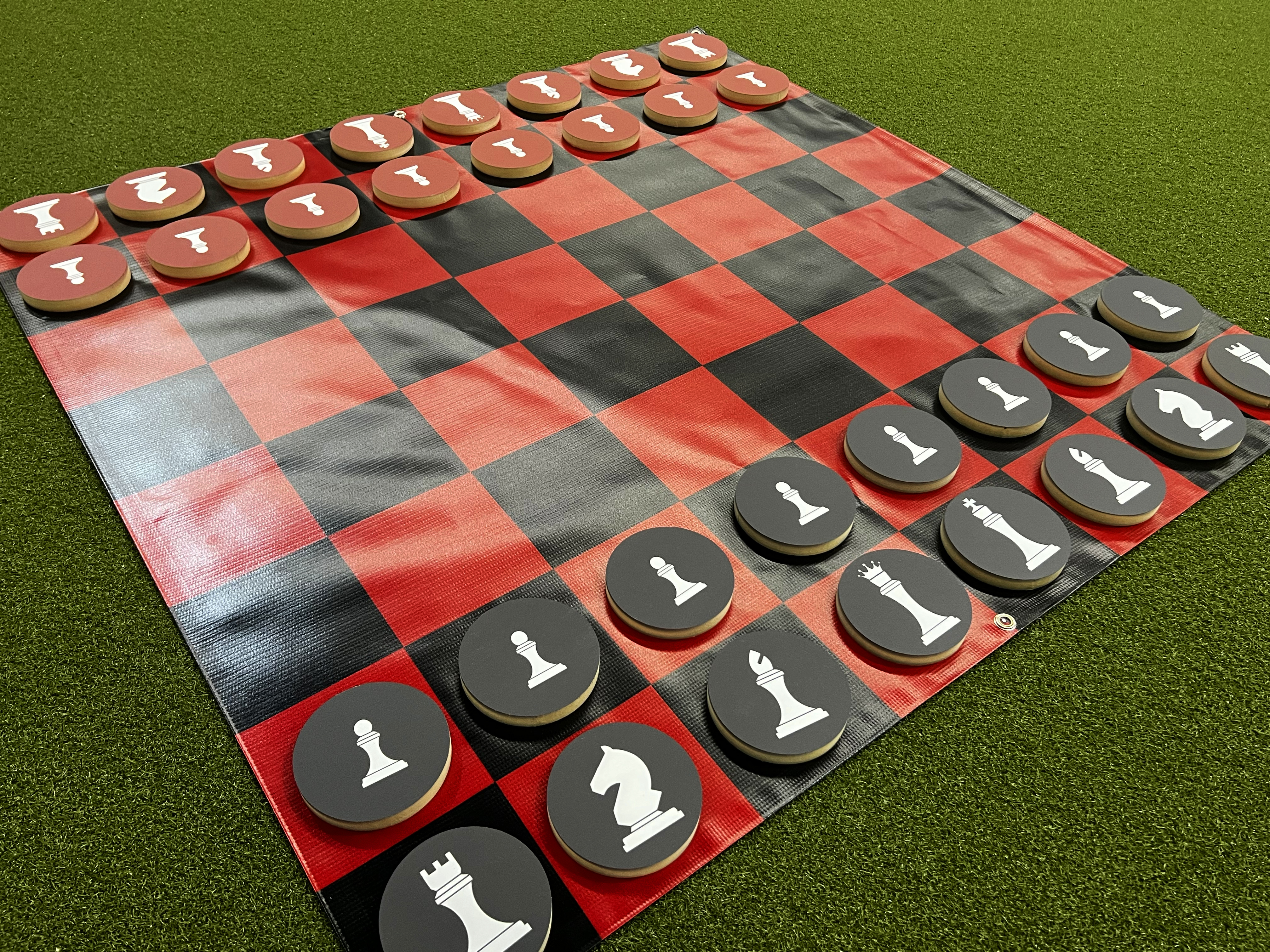 Giant Checkers & Chess - West Georgia Cornhole