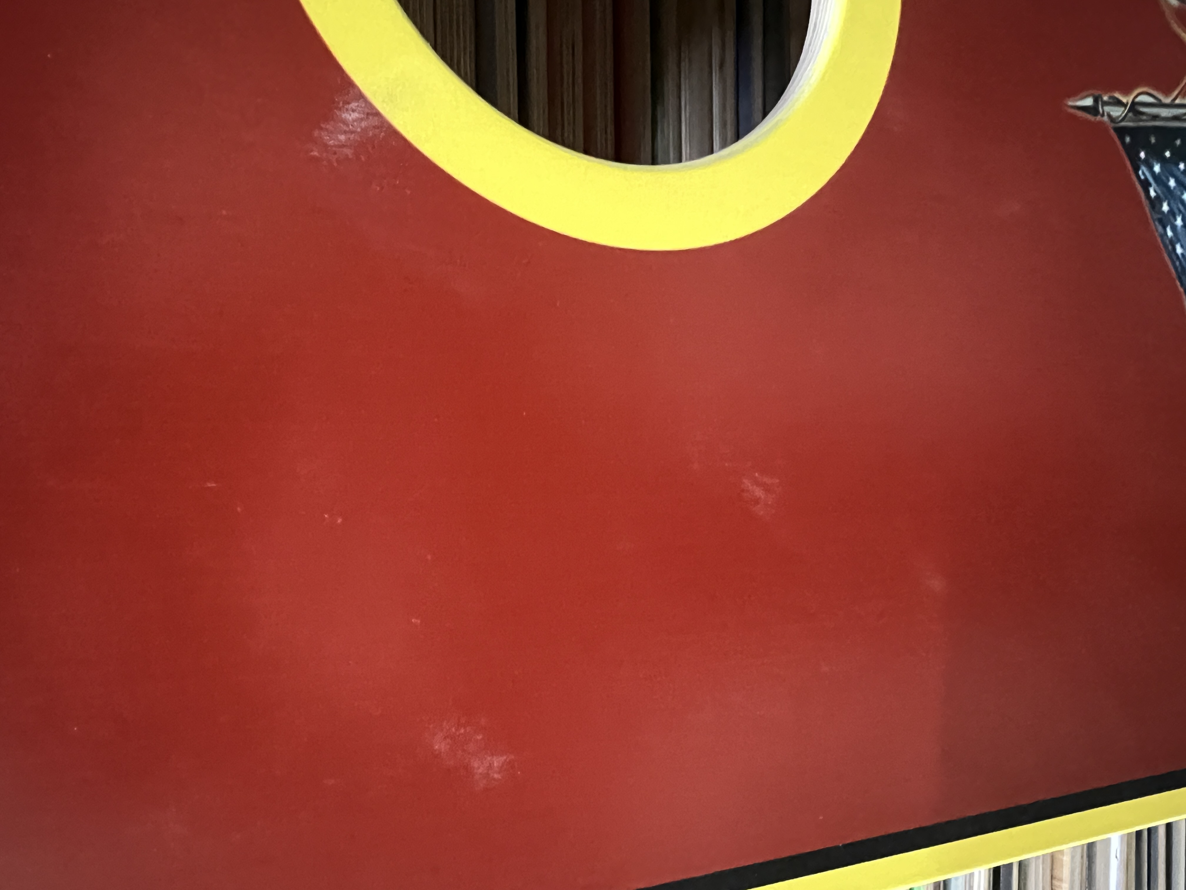 SCRATCH N DENT Marines Standard Style Build West Cornhole