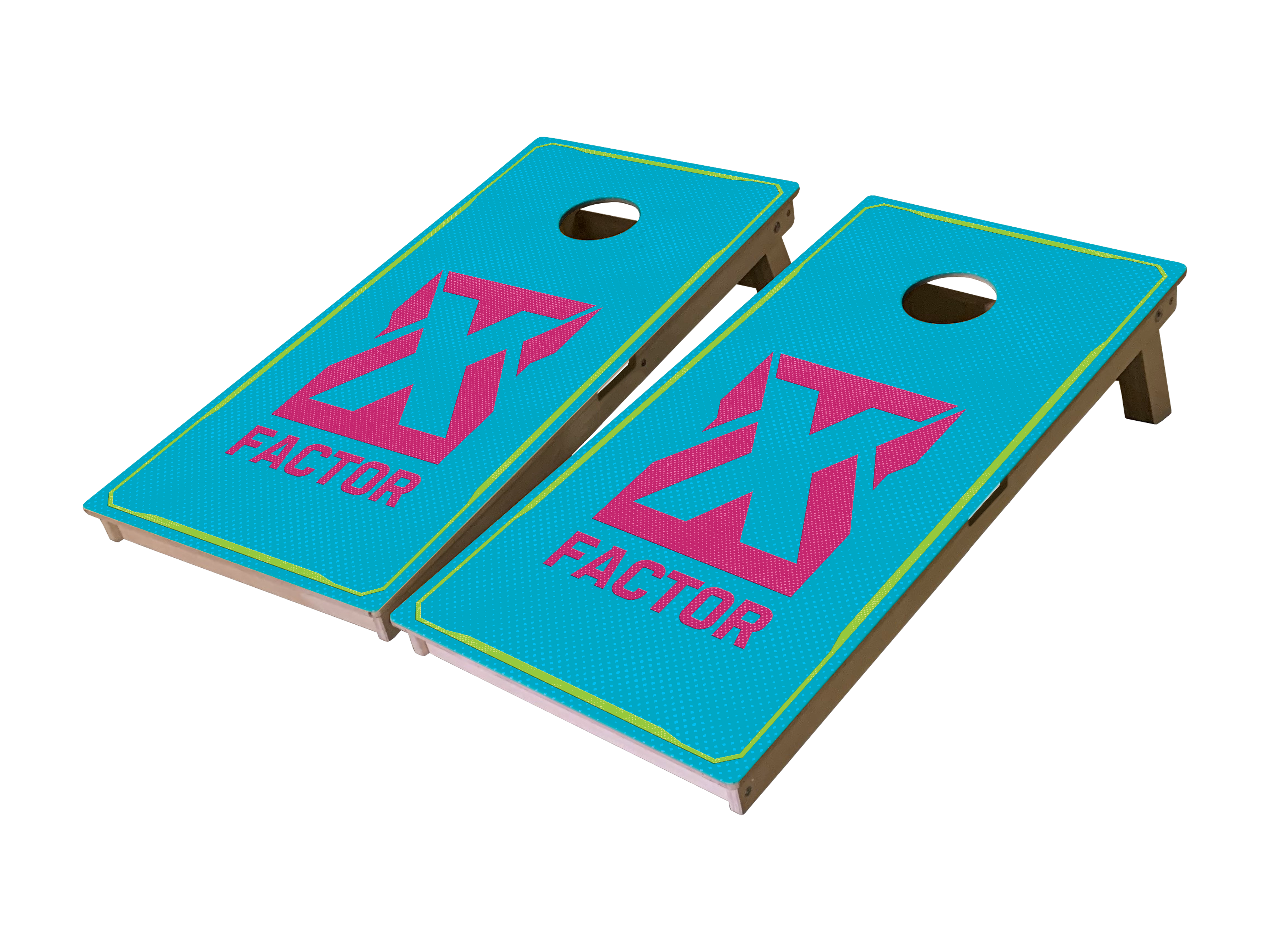 X Factor Pop Art - Cornhole Board Set - West Georgia Cornhole