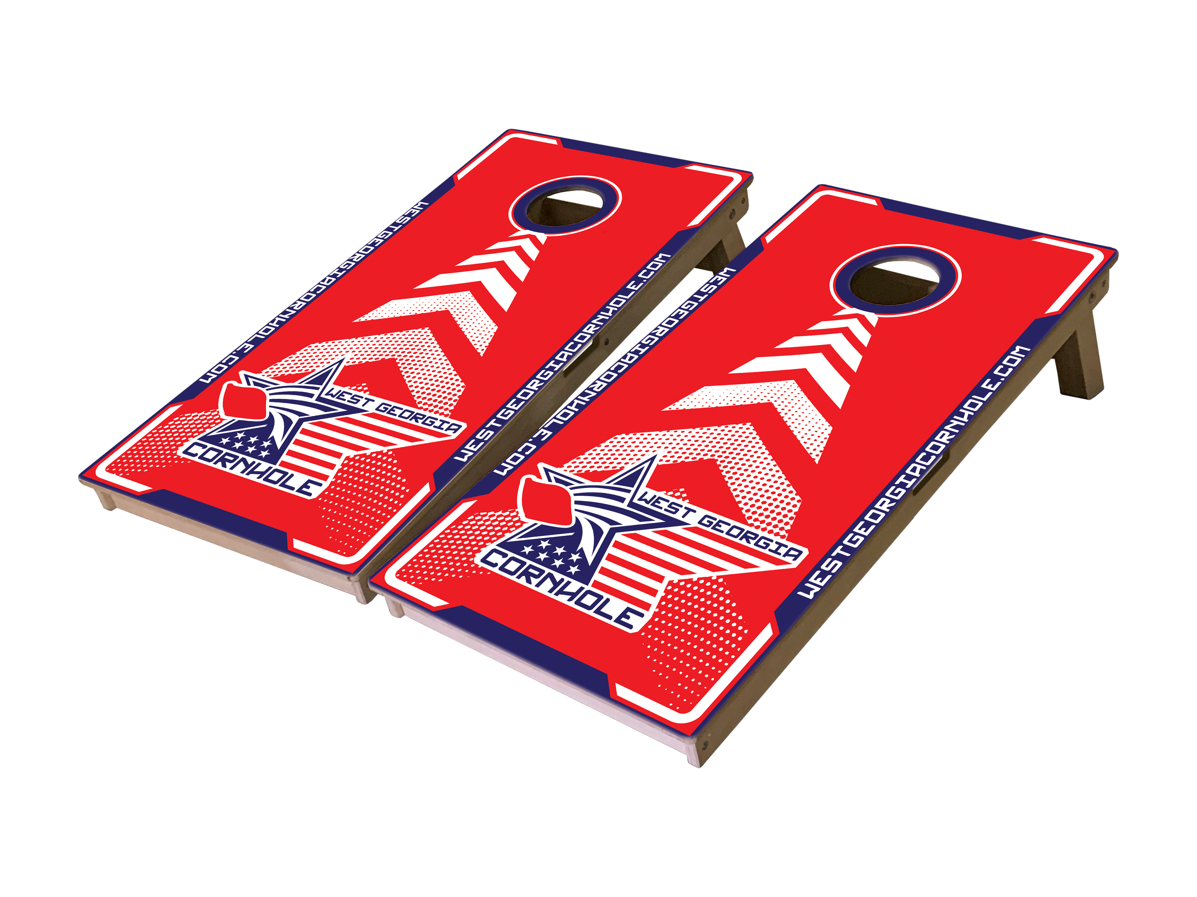 WGC Arrow POP - Premium Cornhole Board Set