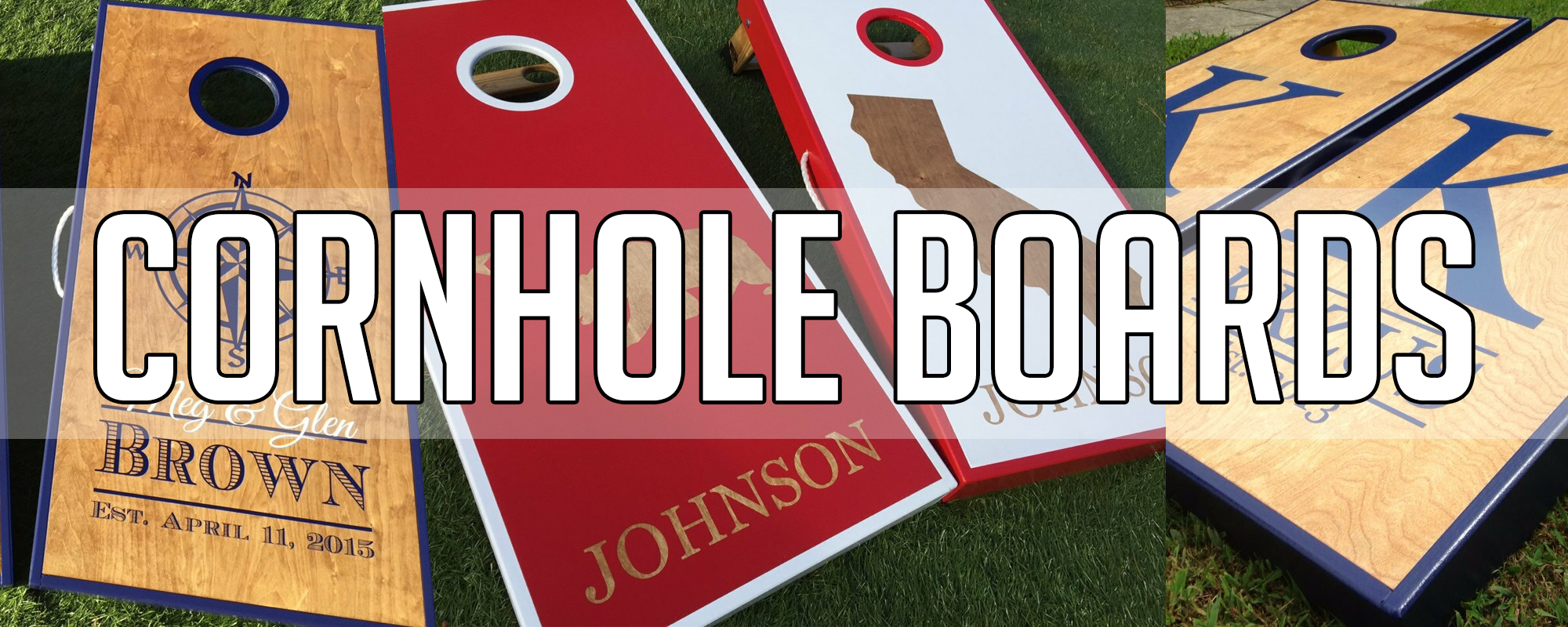 University of Georgia 'G' Alternating Long Stripe Cornhole Boards