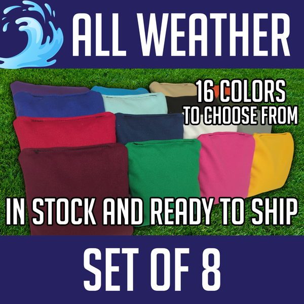STORM All Weather Cornhole Toss Bags with String Tote Bag