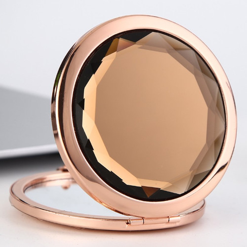 Rose Gold Foldable Make Up Mirror