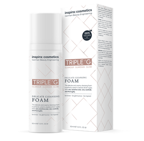 Inspira Cosmetics Triple G Cleansing Foam 150ml