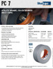 Shurtape PC007 Utility Grade, Co-Extruded Duct Tape — spec sheet