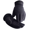 Caiman 2391 Deerskin Heatrac Insulated Fleece-Back Winter Gloves