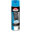 KRYLON® Quik-Mark™ Water-Based Inverted Marking Paint - Fluorescent Caution Blue (12 Cans/Box)