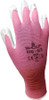 SHOWA® ATLAS® NT370 Nitrile Palm Coated Ladies Nylon Gloves (ASSORTED COLORS)-PINK