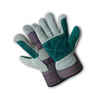 Double leather Palm Work Gloves (Men's Large)