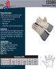 Seattle Glove 1358G Full Leather Back Select Cowhide Palm Work Gloves-XL