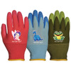 Bellingham Kid Tuff-Too™ natural rubber palm gloves in assorted colors