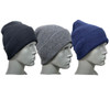 Assorted acrylic knit hats — sold by the dozen