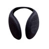 Black fleece ear muffs/ear warmers — 2 dozen per pack