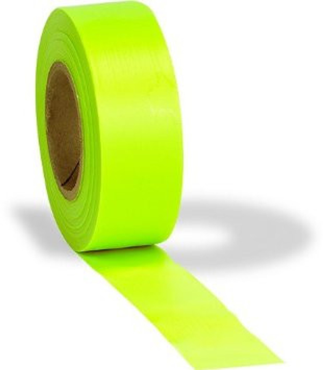 Fluorescent Glo Flagging Ribbon — Lime Glo