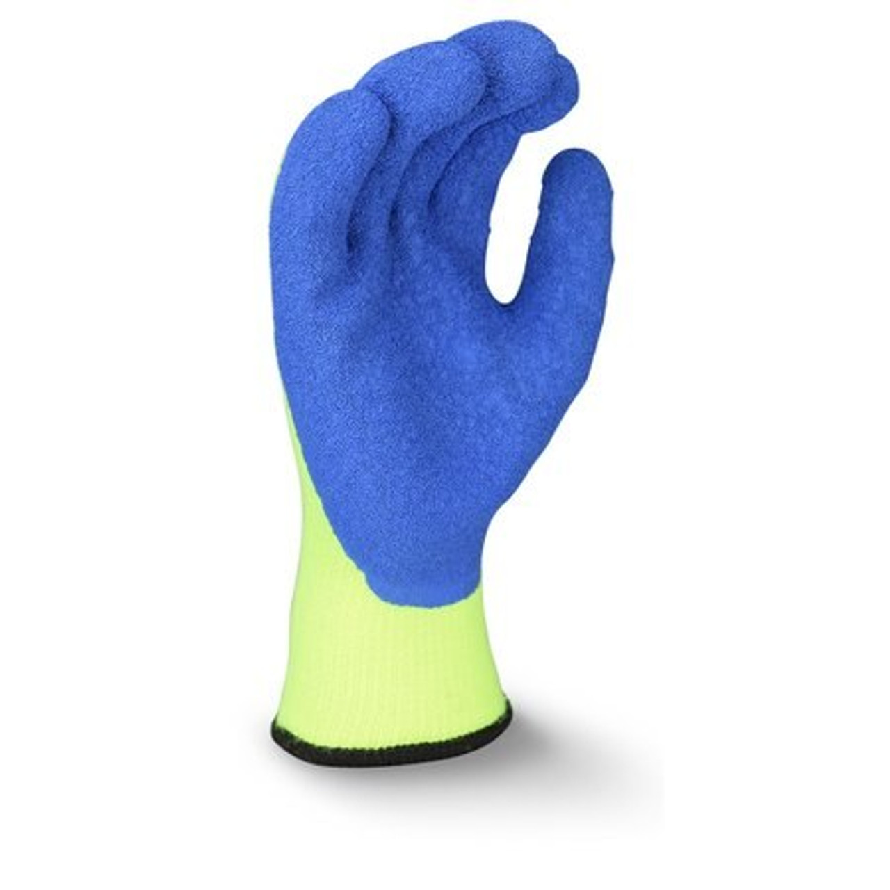 Hi-Vis Cold Protection Cut-Resistant Coated Gloves, Acrylic/Polyester Lining ( 12 PAIRS)