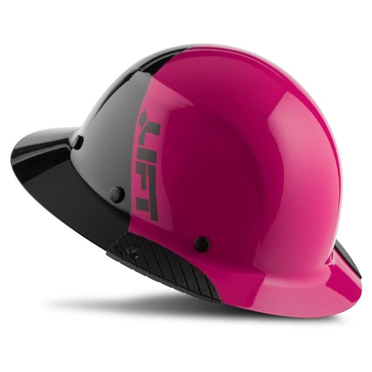 【HI FI FNK】Grace Pink Cap LIFT HDF50-21PK DAX Fiber Resin Full Brim Hard Hat (50/50