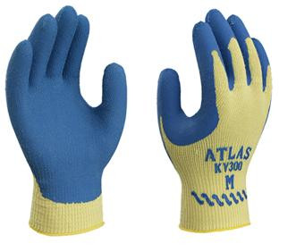 ATLAS® Latex Palm Coated Cut Resistant Gloves : Cut Resistant