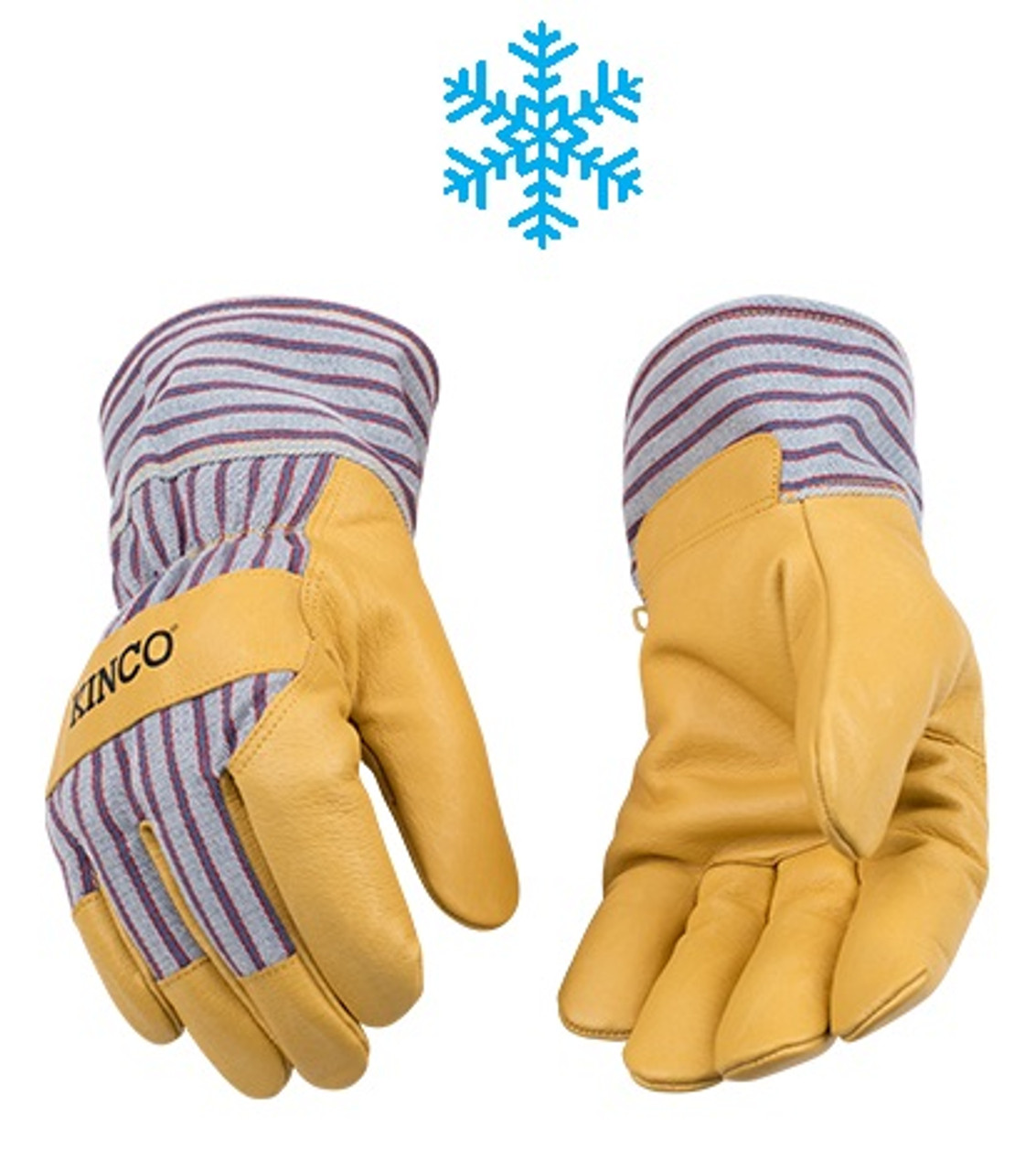 insulated leather work gloves