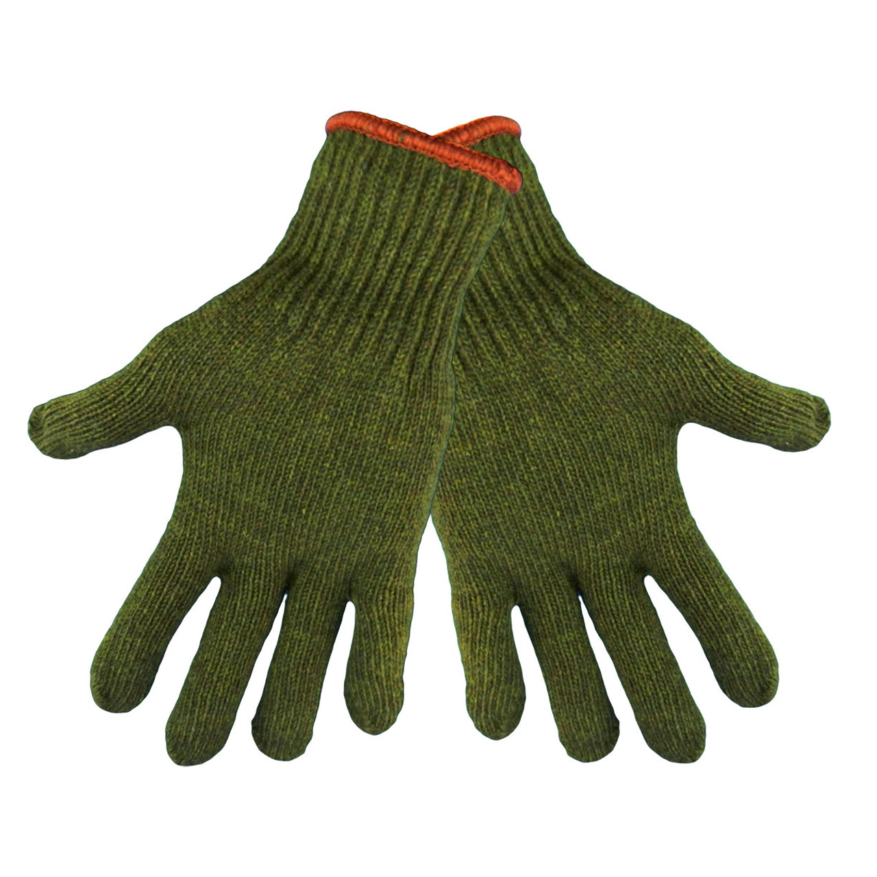 S77RW Army Green Rag Wool Gloves - (1 PAIR)