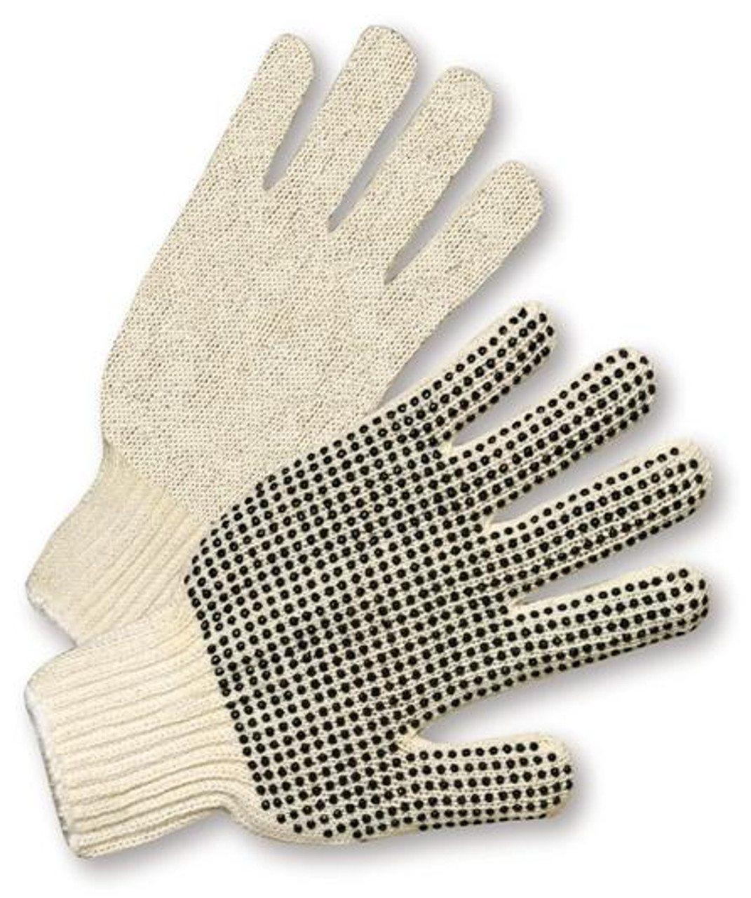 PVC Dot Knit Gloves - Large - Long Island Gloves, Long Island Safety  Supplies - 631-524-5444