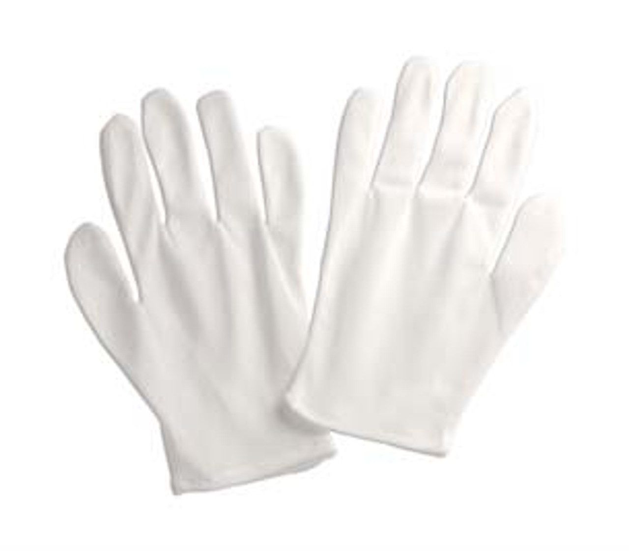 General Brand Lintless Cotton White Gloves (12 Pairs) B&H Photo