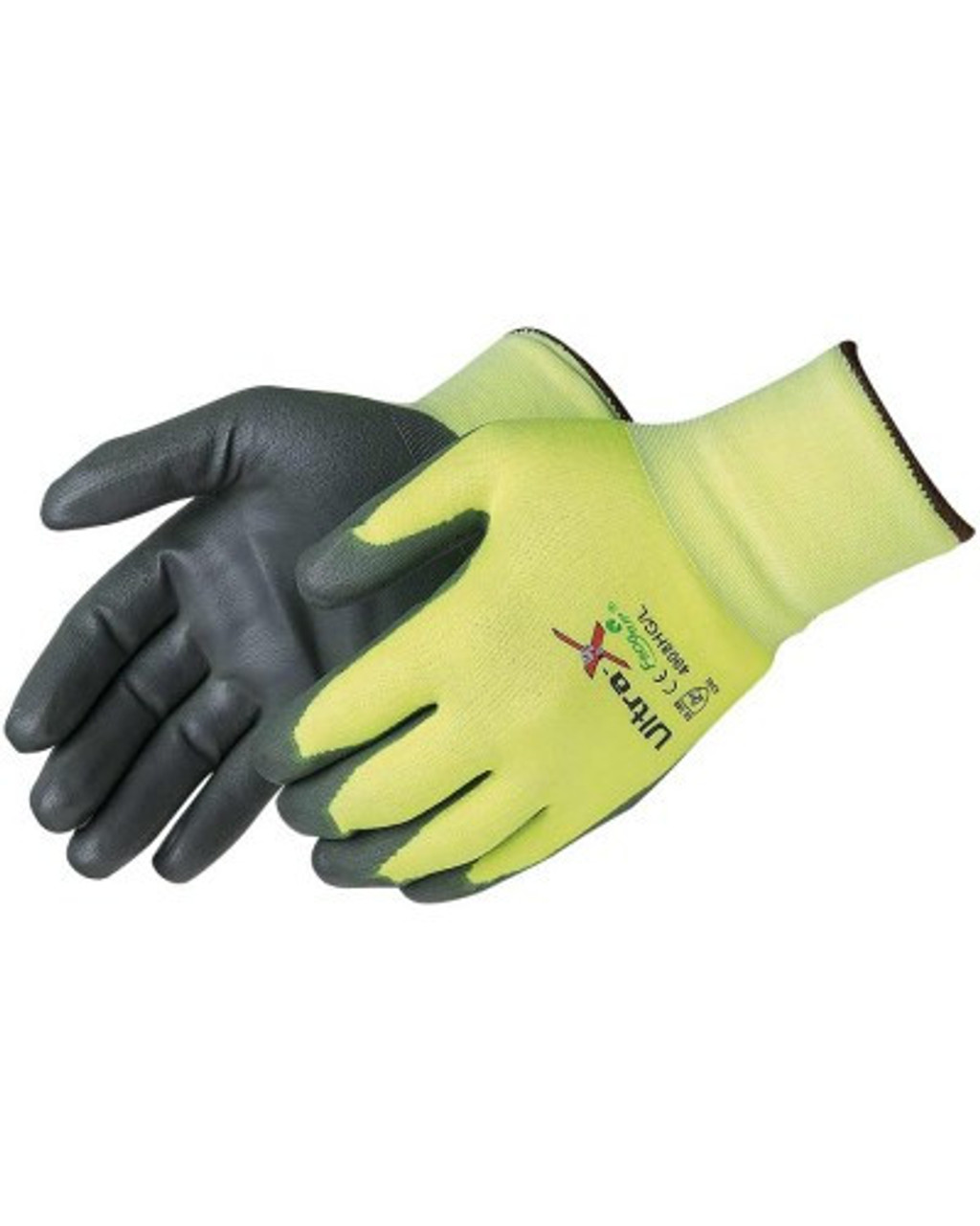 Liberty™ Safety 4908HG Ultra X-Grip, A2 Cut Resistant Gray Polyurethane Palm Coated