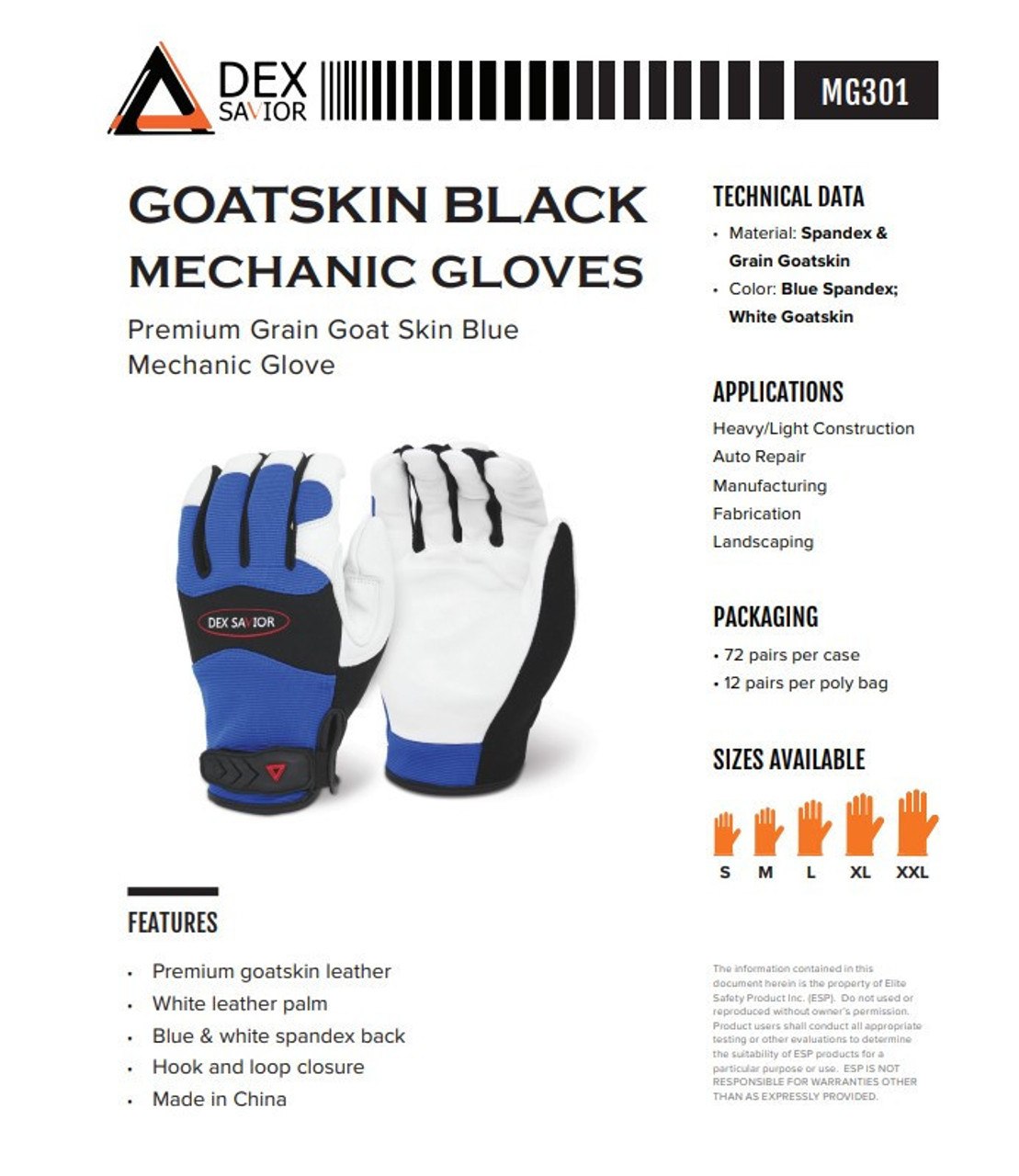 Auto Mechanic Gloves