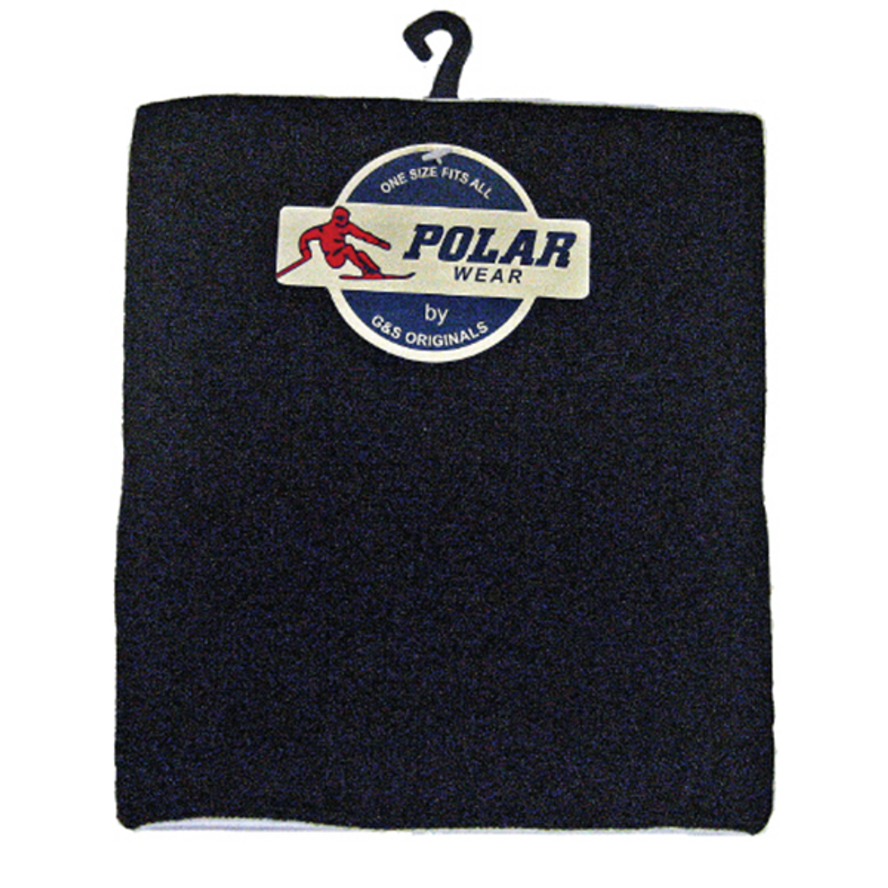 Black Knit Polar Wear Neckwarmer