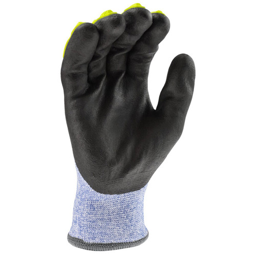 Radians RWG604 Cut Level A4 Cold Weather Work Gloves - Hi-Viz TPR Impact Protection (SOLD AS 12 PACK ONLY)
