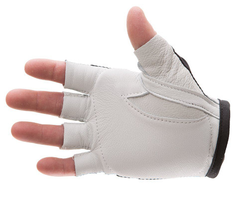 Impacto® Pearl Leather Series - Half Finger Gloves
