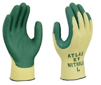 ATLAS® Latex Palm Coated Cut Resistant Gloves : Cut Resistant