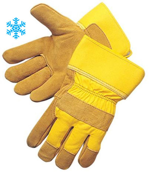 BullShark™ Split Cowhide Leather Palm Work Gloves