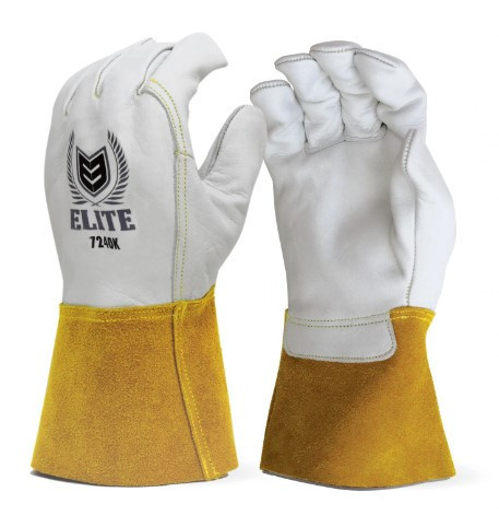 Elite Safety 7240KG Premium Goatskin Tig Welder's Gloves
