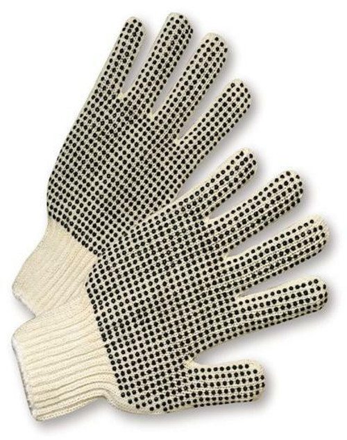 E2 Silicone Dotted Palm Cotton Glove - WorkXwear