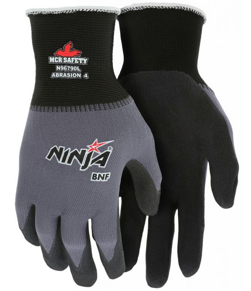 MCR Safety Predator Nitrile Coated Work Gloves with ActiFresh